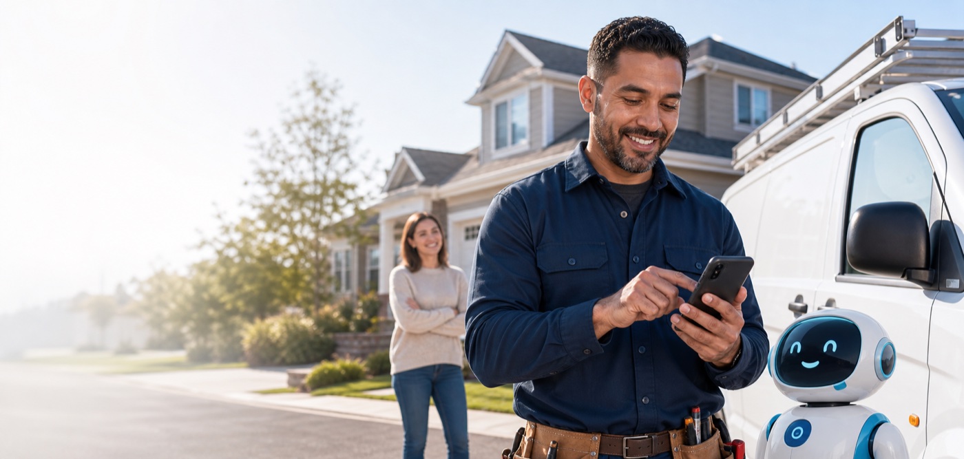 A local service professional using YooVendo to reach homeowners